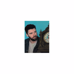 The Lobby Clock With His Face