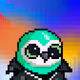 6986