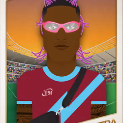 FC Claret Lightening #8