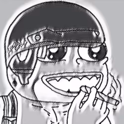 BlackWhite Pepe #34