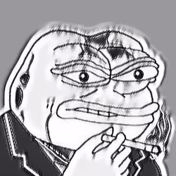 BlackWhite Pepe #35