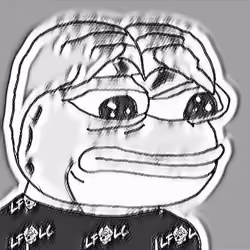 BlackWhite Pepe #33