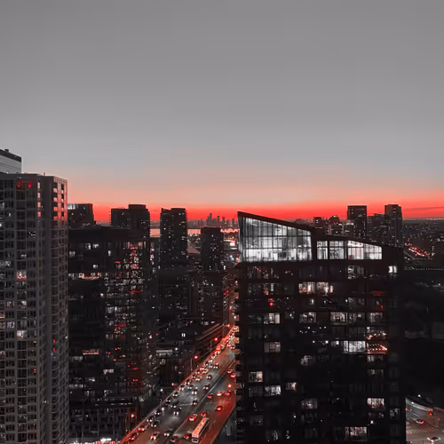 Cityscapes at Twilight