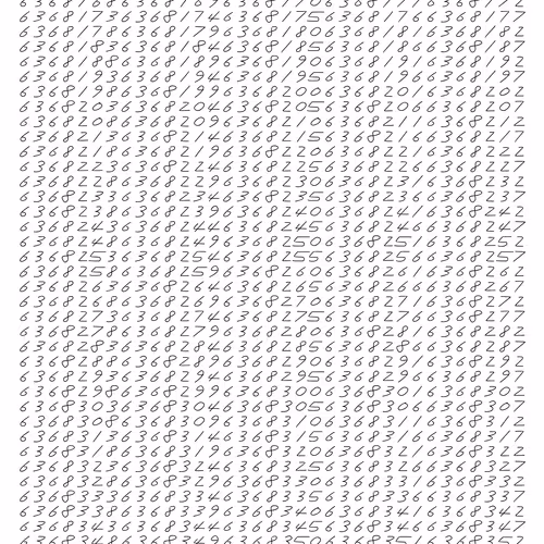 Endless (5,607,250 to Infinity) #2620