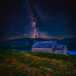 Summer Night over Church of St. Brendan the Navigator
