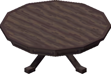 Wooden Round Table