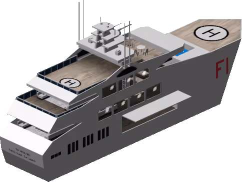 The Metaflower Super Mega Yacht
