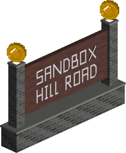 Sandbox Hill Road Sign