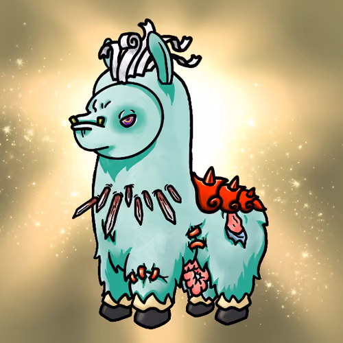 Alien Llama #1000