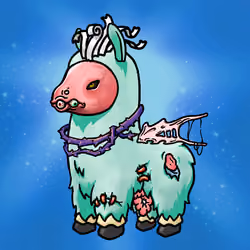 Alien Llama #1411