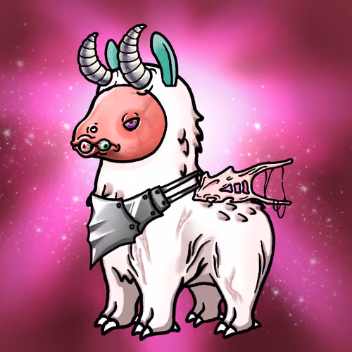Alien Llama #593