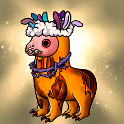 Alien Llama #6954