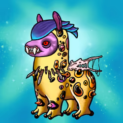 Alien Llama #7438