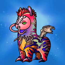 Alien Llama #6581