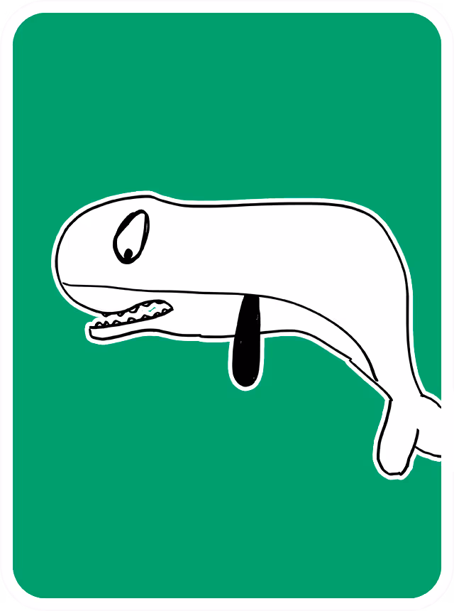 Serious Sperm Whale