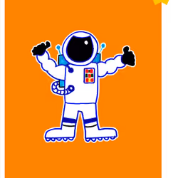 Adventurous Astronaut