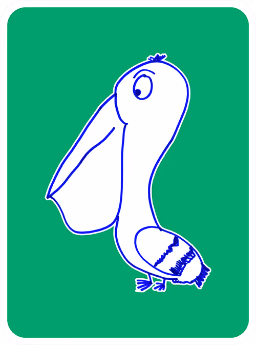 Peaceful Pelican