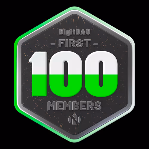 DigitDAO First 100 Members Souvenir