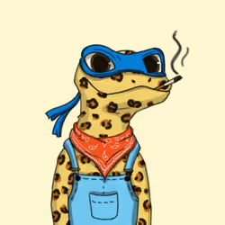 Silly Gecko #1043