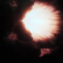 Explosion of light