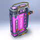 Cosmic Squid Pink Afterglow