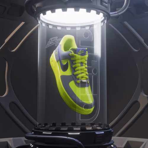 RTFKT x Nike Air Force 1 - Alien 👽