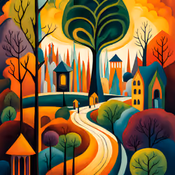 Whimsical Sunrise