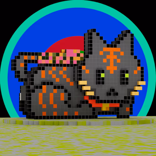Voxel Kittens Meows With Spirit