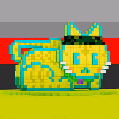Voxel Kittens Meows With Spirit