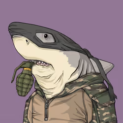 Justice Shark #3150