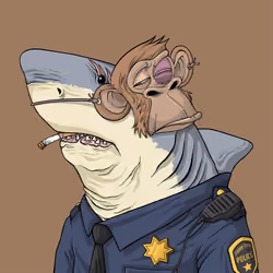 Justice Shark #7636