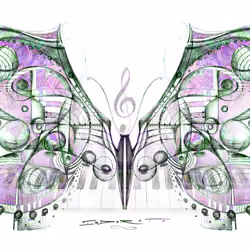 #25 Music Flies 1 - by INDORATO