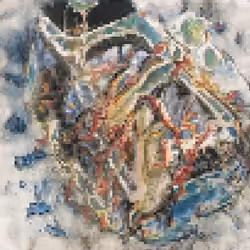 Cosmic Meta Pixel Art #8305
