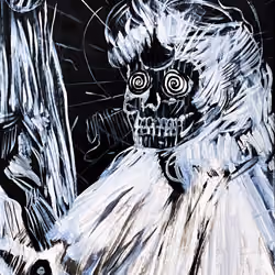 Altered States of a Woman With a Cigarette (Panel V)