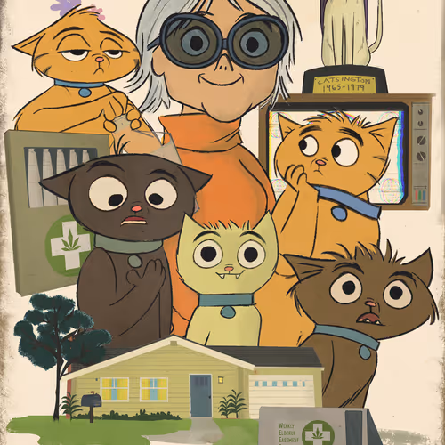 Stoner Cats Posters