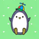 Egg penguin