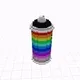 Rainbow Spray Paint