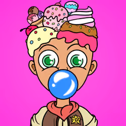 Bubblegum Kid #6934