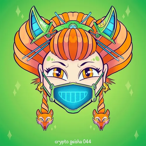 Crypto Geisha 044 - Cyber Fox