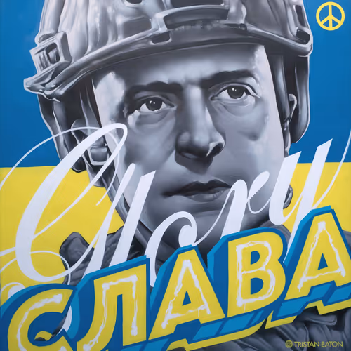 Glory To Ukraine By Tristan Eaton