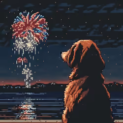 Pixel New Years #218