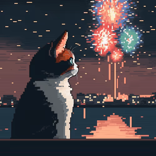 Pixel New Years