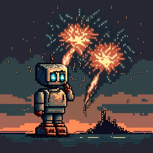 Pixel New Years