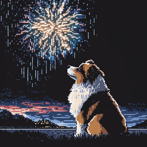 Pixel New Years