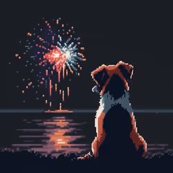 Pixel New Years #217