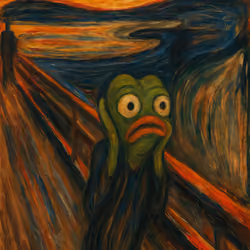 The Scream of Pepe