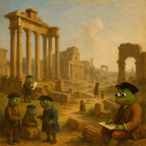 Pepe among the Ruins