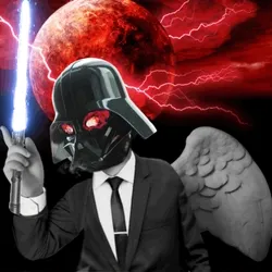 Tiny Darth Vader Angel