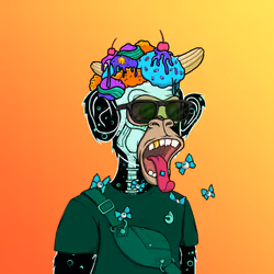 Trippin Ape Bayc #5463
