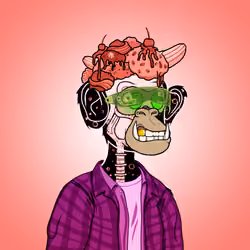 Trippin Ape Bayc #877